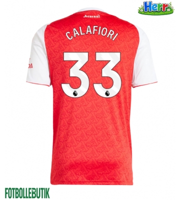 Arsenal Riccardo Calafiori #33 Hemmatröja 2025-26 Kortärmad